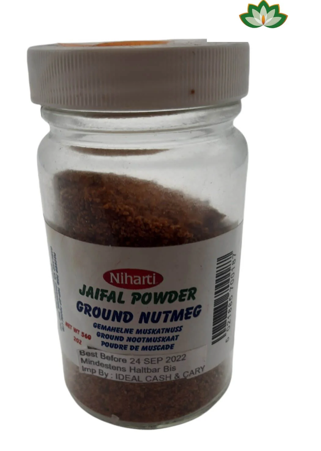 Niharti Jaifal Powder Ground Nutmeg 56g