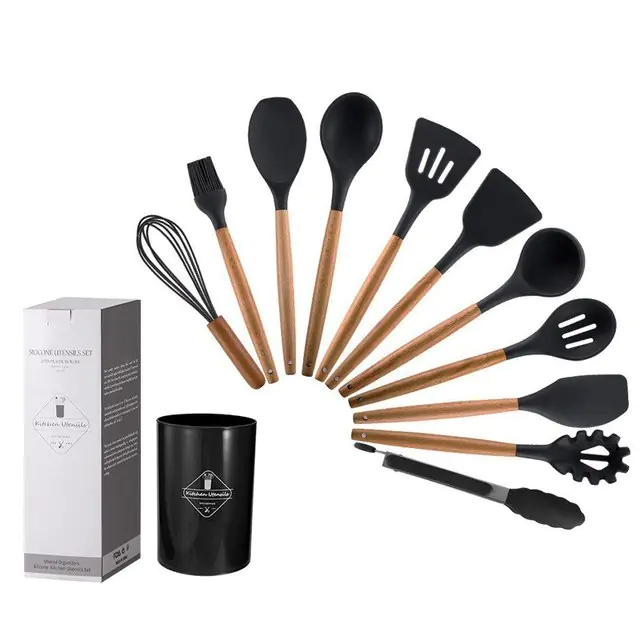 Non Stick Pot Spatula And Spoon - Image 12
