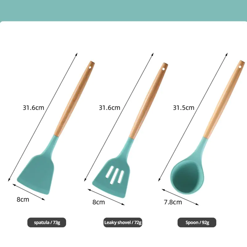 Non Stick Pot Spatula And Spoon - Image 6