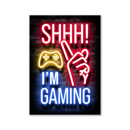Nordic Gamer Quotes Art Poster - Image 8