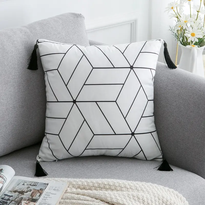 Nordic Minimalist Bohemian Style Cushion Cover - Image 5