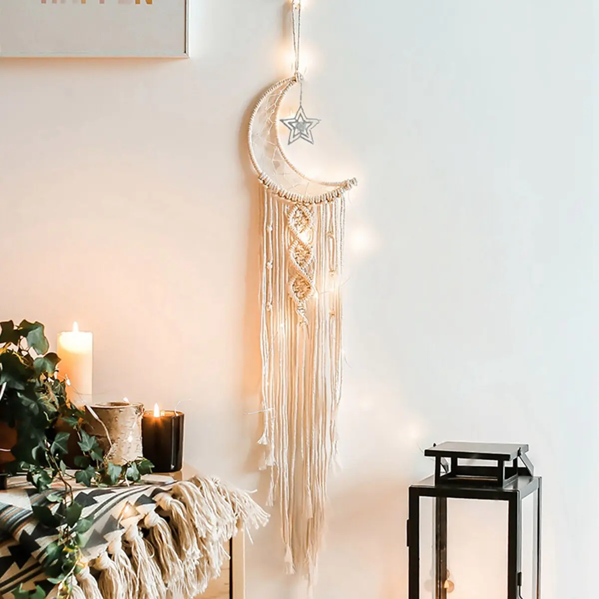 Nordic Style Macrame Dreamcatcher - Image 3