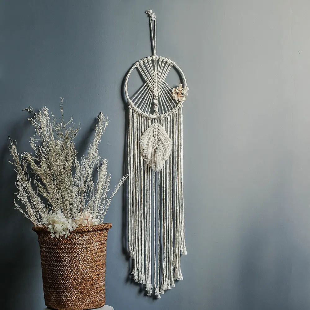 Nordic Style Macrame Dreamcatcher - Image 4