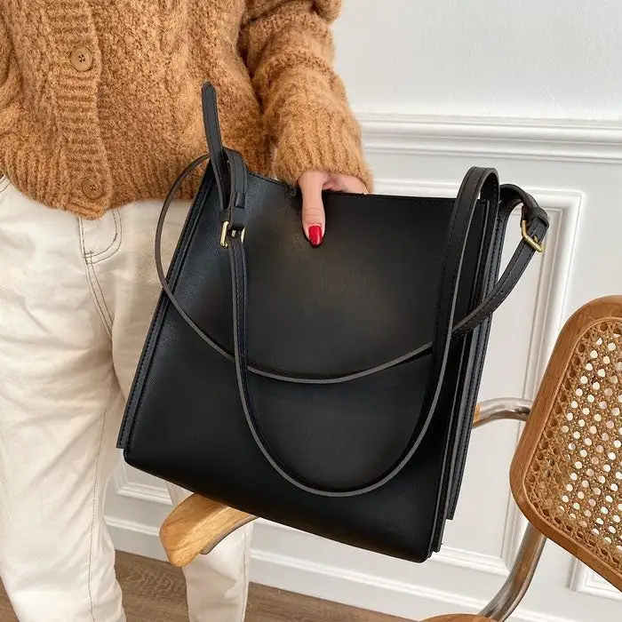 Olives Vegan Leather Tote - Image 8