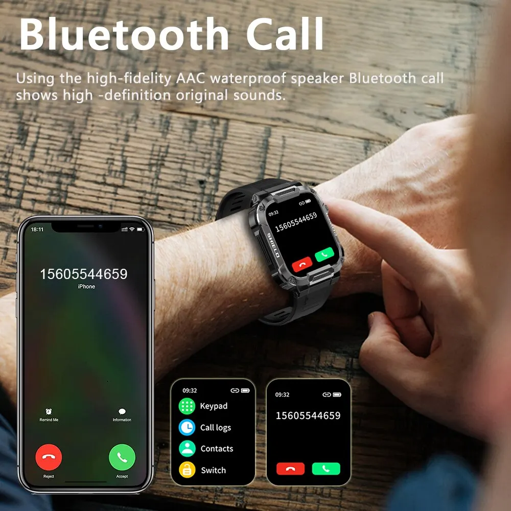 Outdoor Military Smart Watch - Image 2