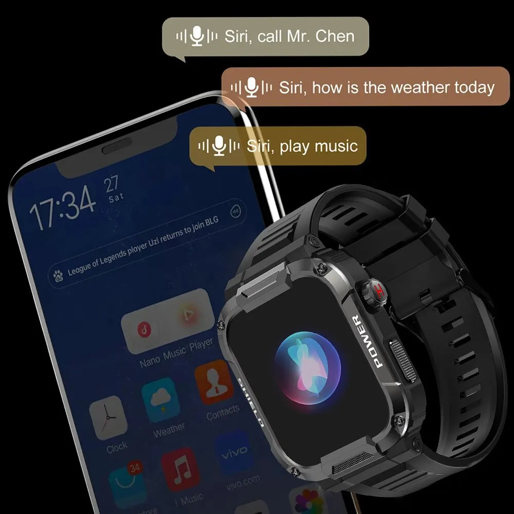 Outdoor Military Smart Watch - Image 5