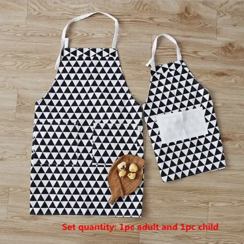 Parent-child Adjustable Cotton Linen Apron - Image 25