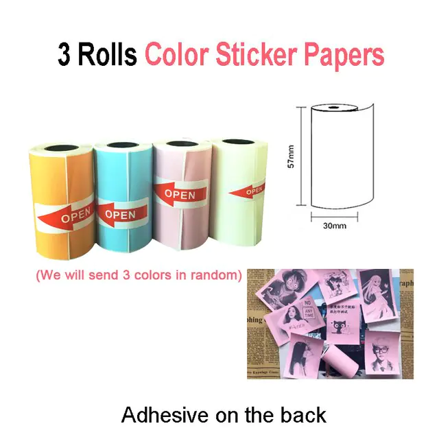 Peripage Thermal Paper: Sticker Variety - Image 11