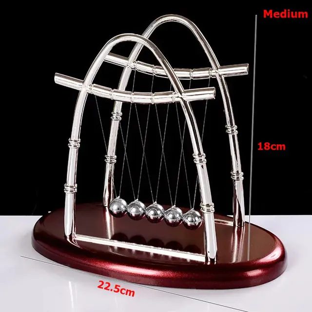 Perpetual Motion Newton's Pendulum Toy - Image 13