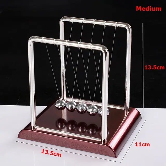 Perpetual Motion Newton's Pendulum Toy - Image 14