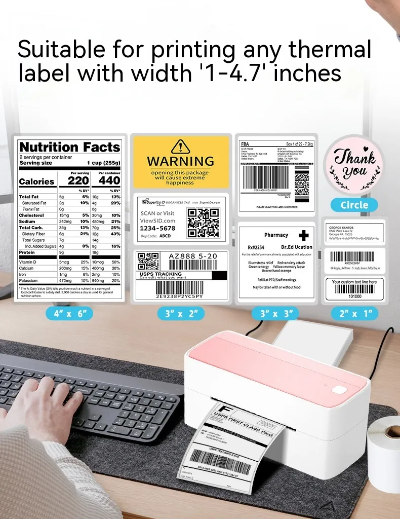 Phomemo PM241-BT: Bluetooth Label Printer - Image 2