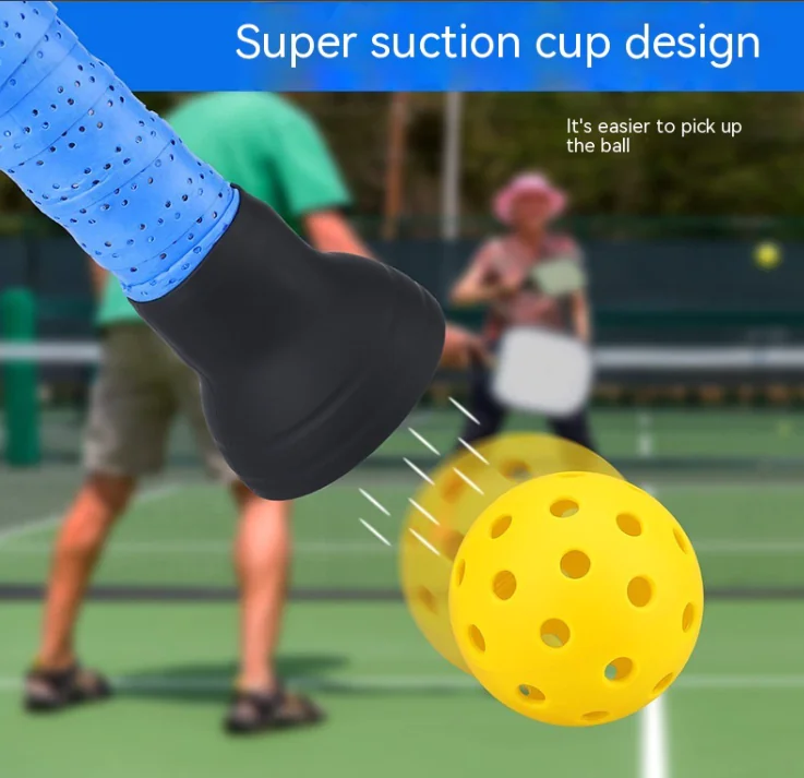 Pickleball Racket Ball Picker with Suction Cup - Image 3