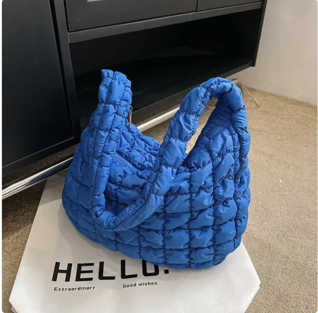 Pleated Shoulder Bag – Fashionable & Spacious - Image 10