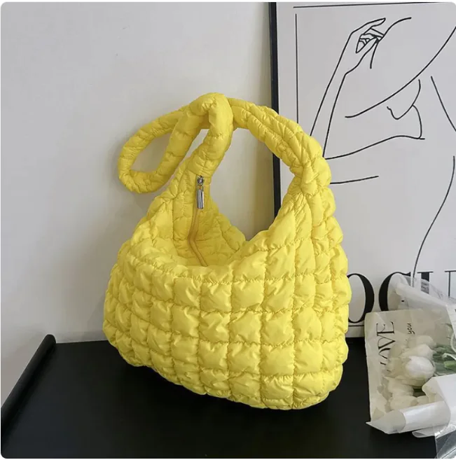 Pleated Shoulder Bag – Fashionable & Spacious - Image 5