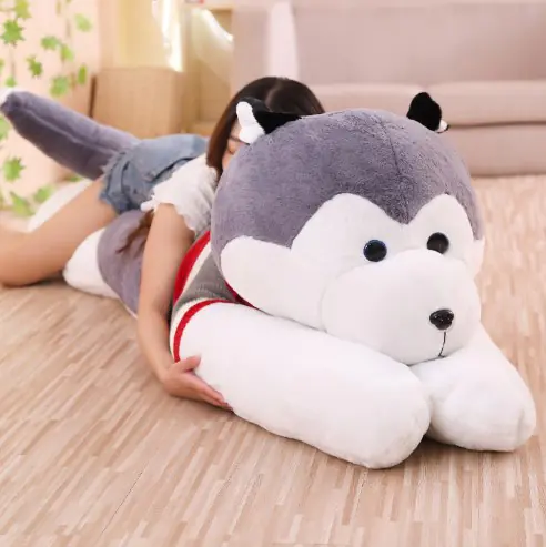 Plush Toy, Siberian Husky Bear Doll, Sleep Pillow - Image 2