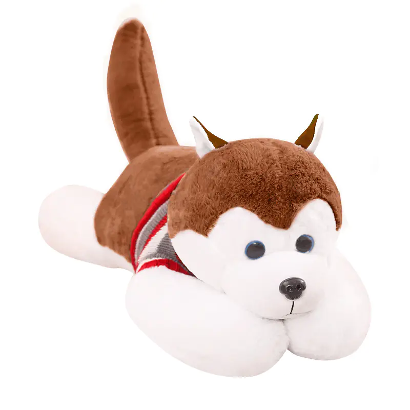 Plush Toy, Siberian Husky Bear Doll, Sleep Pillow - Image 22