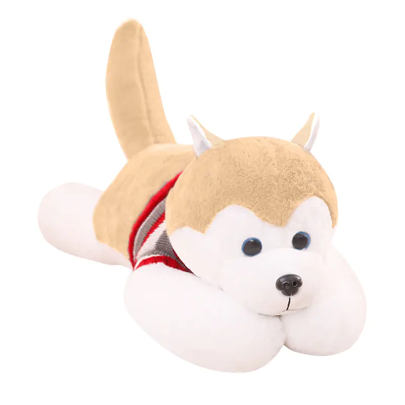 Plush Toy, Siberian Husky Bear Doll, Sleep Pillow - Image 25