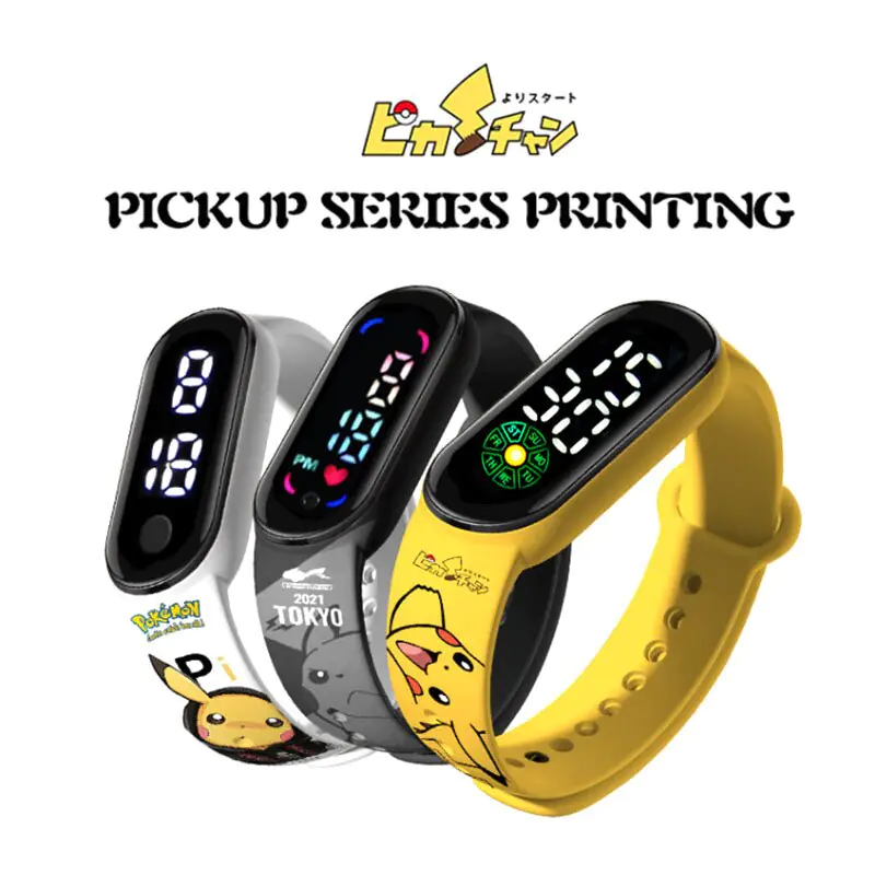 Pokémon Pikachu Printed Electronic Watch - Image 2