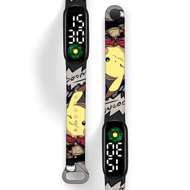 Pokémon Pikachu Printed Electronic Watch - Image 9