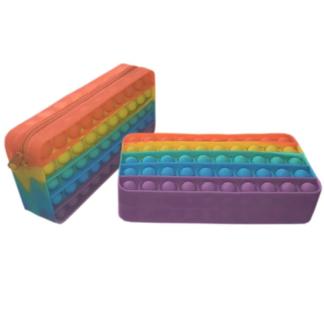 Pop Its Push Bubble Fidget Toys Pencil Case And Notebook - Image 10