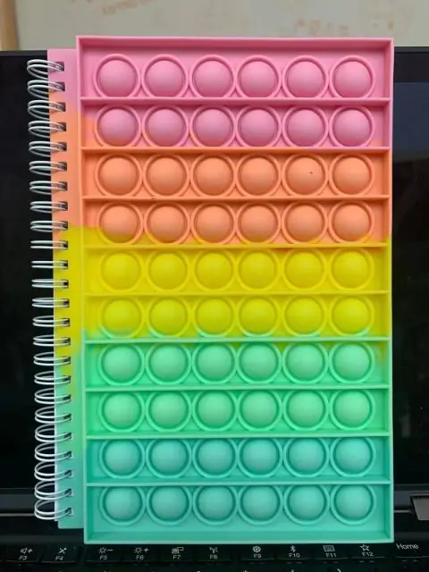 Pop Its Push Bubble Fidget Toys Pencil Case And Notebook - Image 17