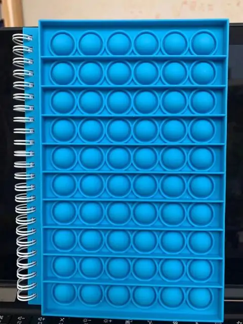 Pop Its Push Bubble Fidget Toys Pencil Case And Notebook - Image 18
