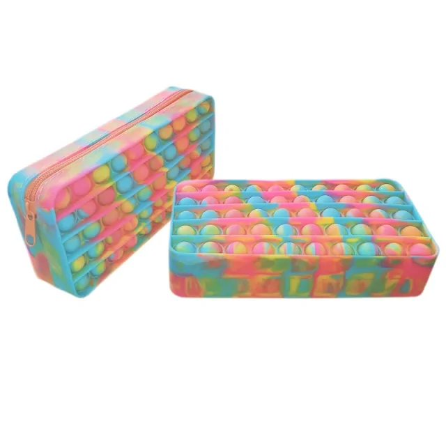 Pop Its Push Bubble Fidget Toys Pencil Case And Notebook - Image 21