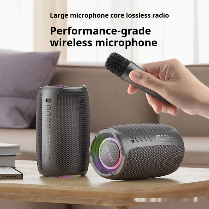 Portable Bluetooth Speaker with Microphone - Image 7