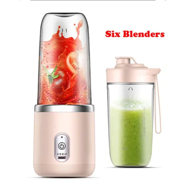 Portable Electric Juicer 400ml Lemon Orange Fruit Squeezer Multifunction Mixer Fruit Smoothie Blender Household Appliances - Image 10