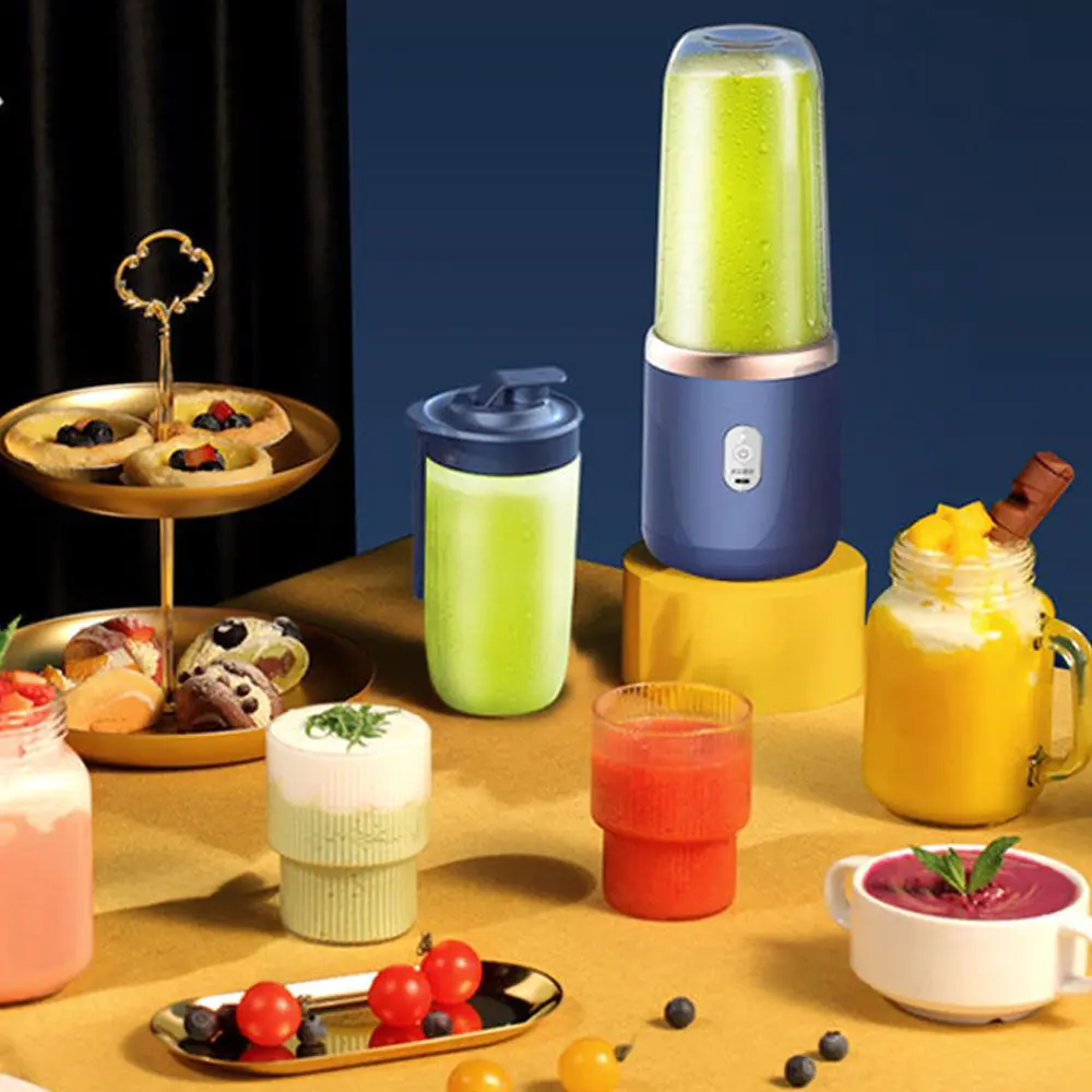 Portable Electric Juicer 400ml Lemon Orange Fruit Squeezer Multifunction Mixer Fruit Smoothie Blender Household Appliances - Image 4