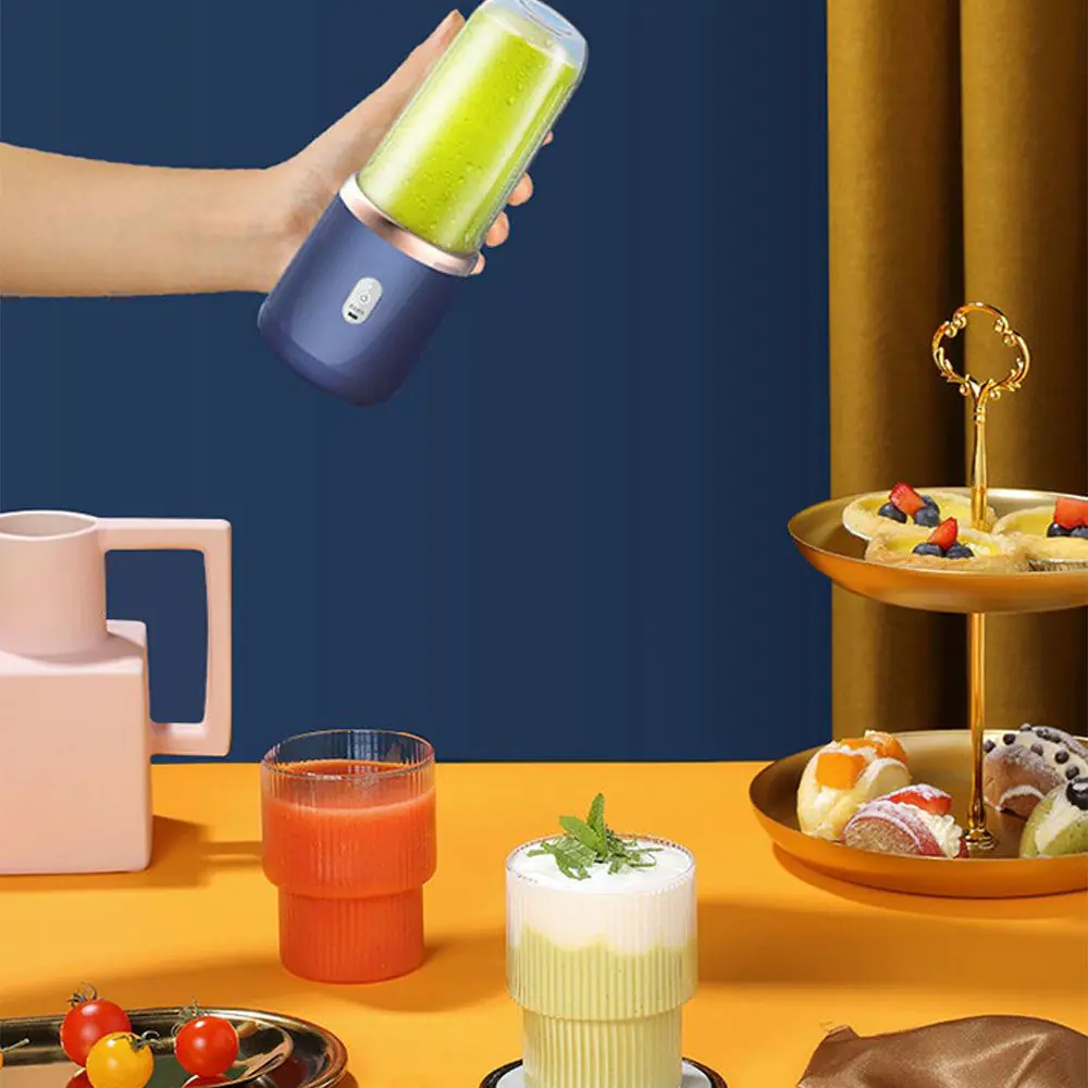 Portable Electric Juicer 400ml Lemon Orange Fruit Squeezer Multifunction Mixer Fruit Smoothie Blender Household Appliances - Image 5