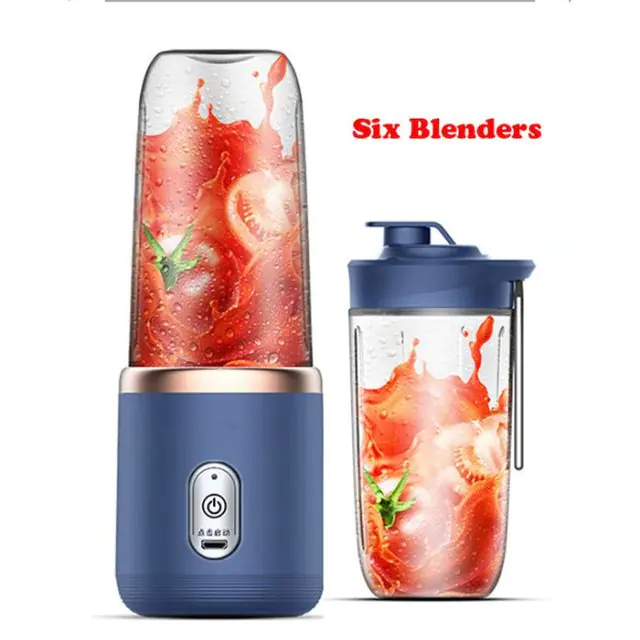 Portable Electric Juicer 400ml Lemon Orange Fruit Squeezer Multifunction Mixer Fruit Smoothie Blender Household Appliances - Image 9
