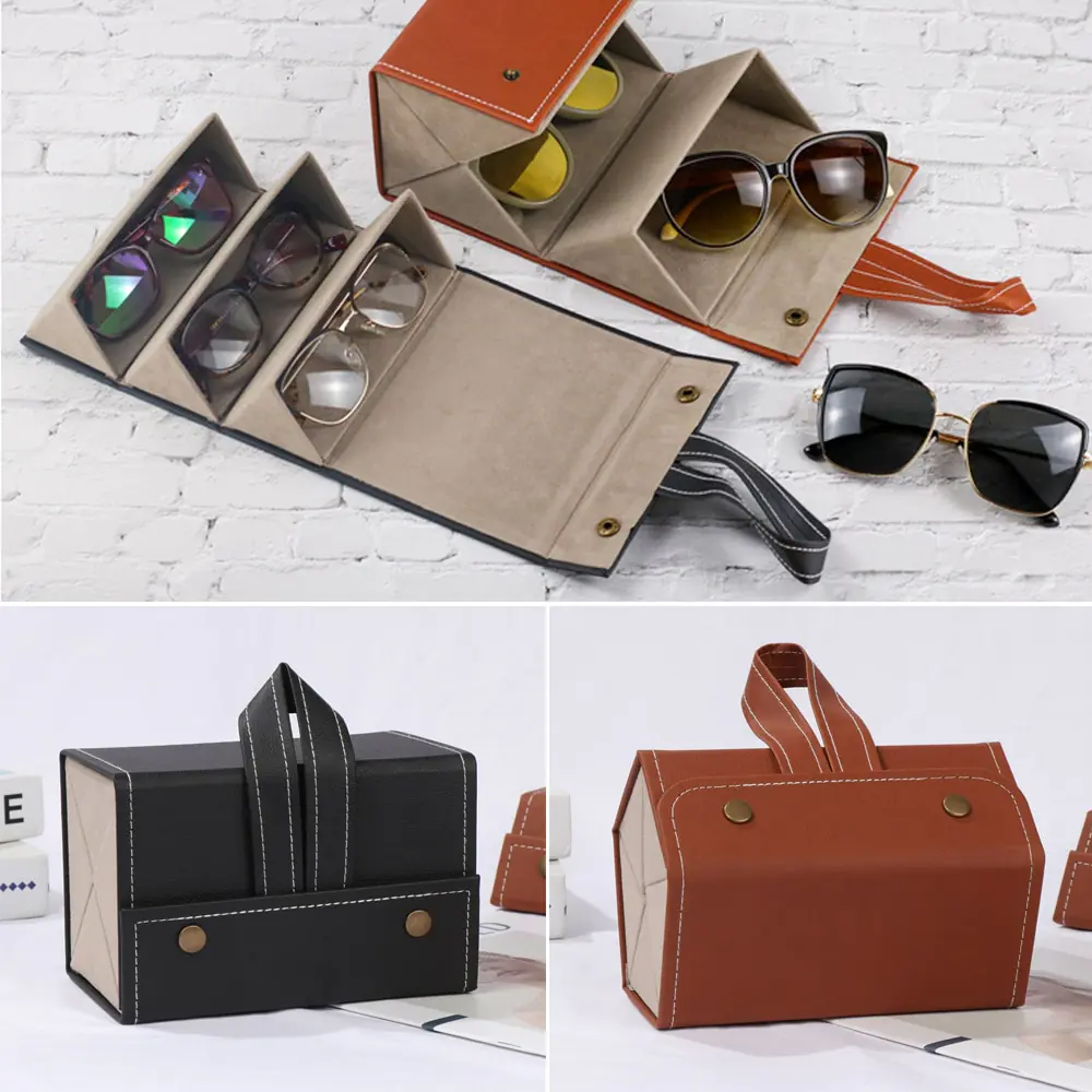 Portable Multi-Slot Glasses Organizer - Image 3