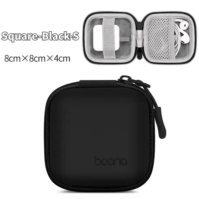 Portable Multifunctional Earphone and Cable Storage Bag - Image 11