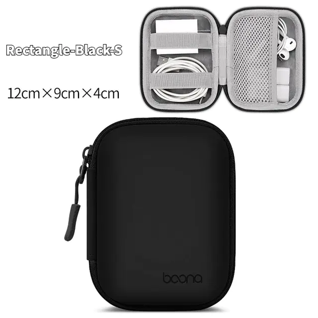 Portable Multifunctional Earphone and Cable Storage Bag - Image 16