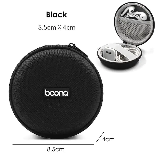 Portable Multifunctional Earphone and Cable Storage Bag - Image 6
