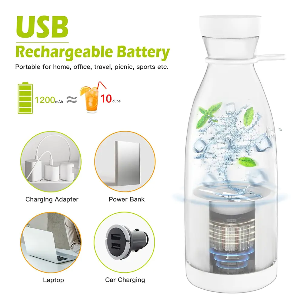 Portable USB Rechargeable Electric Juicer - Image 4