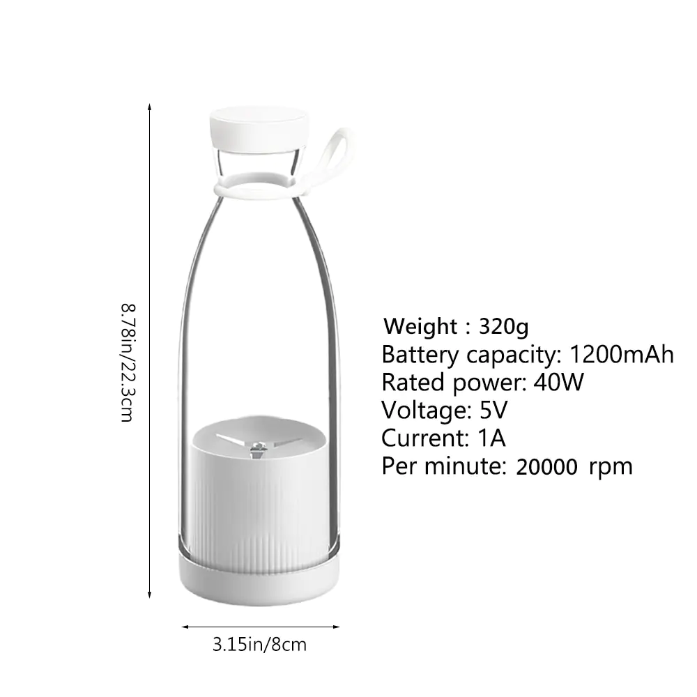 Portable USB Rechargeable Electric Juicer - Image 6