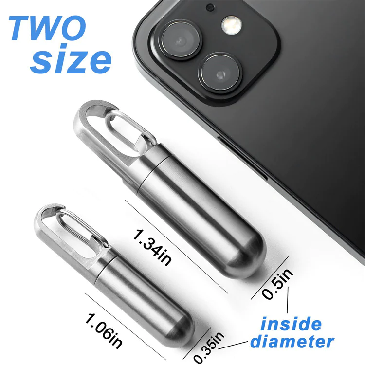 Portable Waterproof Stainless Steel Pill Box - Image 7