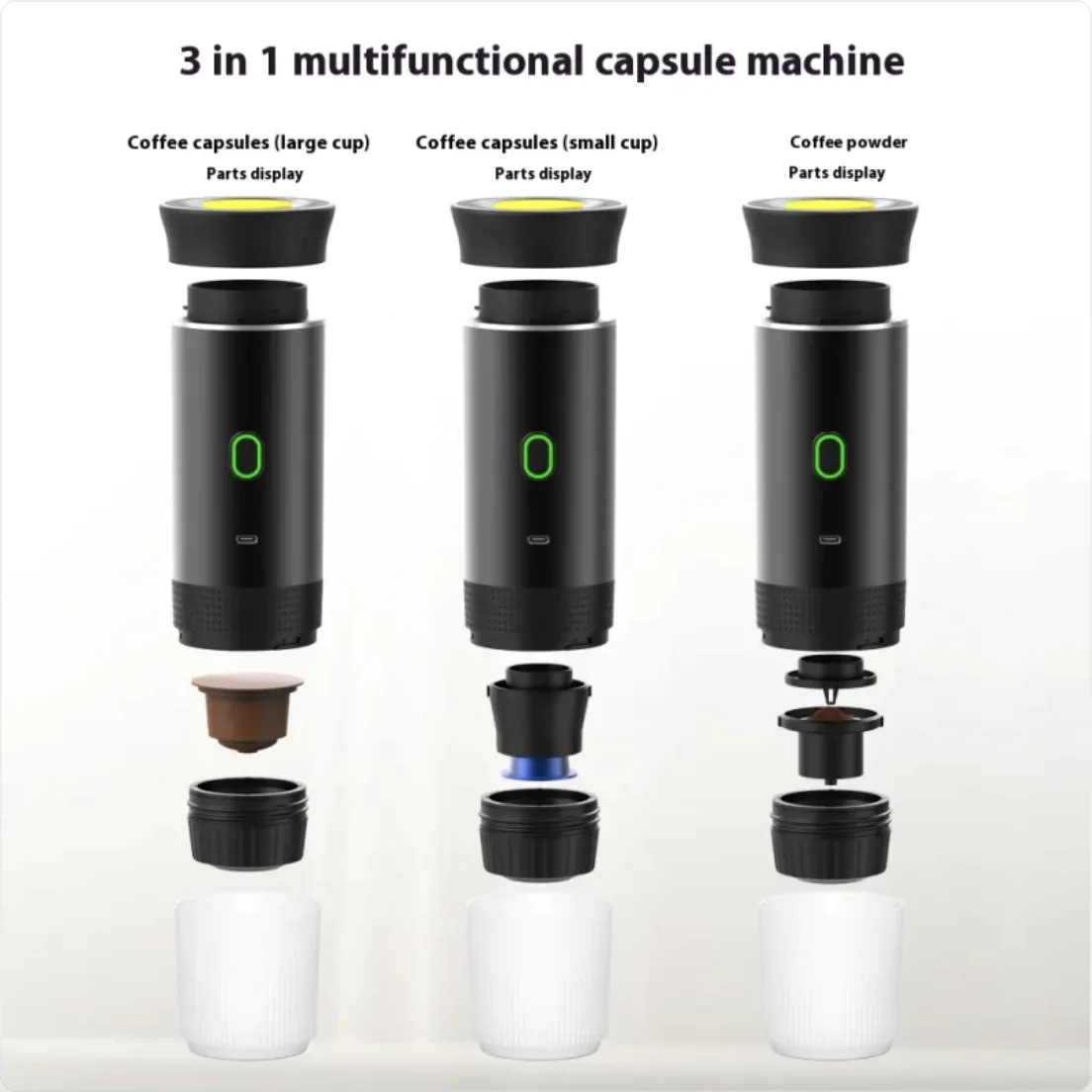 Portable Wireless Electric Coffee Capsule Machine - Image 9