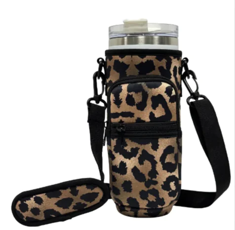Printed Neoprene Cup Sleeve Bags - Image 2