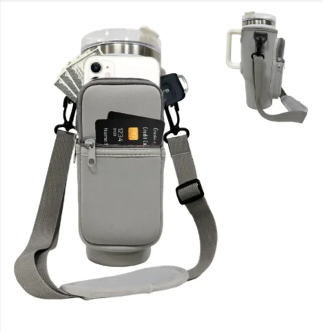 Printed Neoprene Cup Sleeve Bags - Image 5
