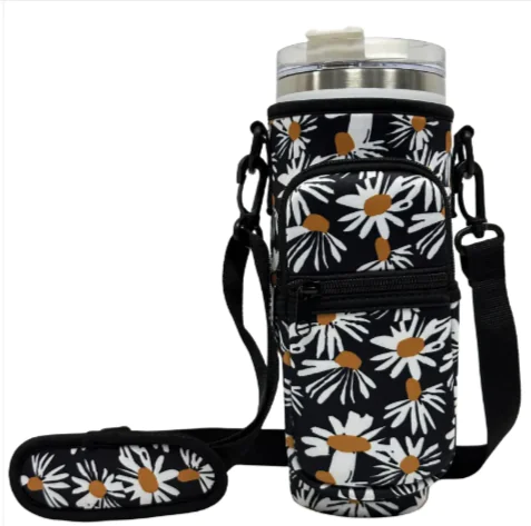 Printed Neoprene Cup Sleeve Bags - Image 7