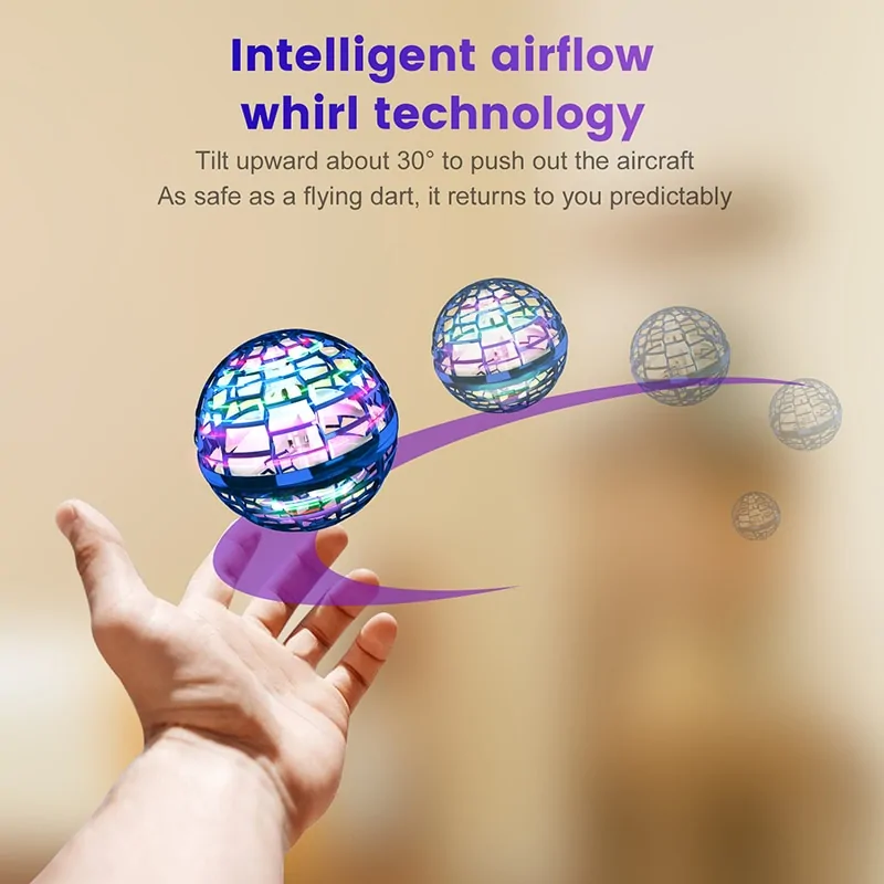 Pro Flying Ball Boomerang Spinner Fly orb - Image 2
