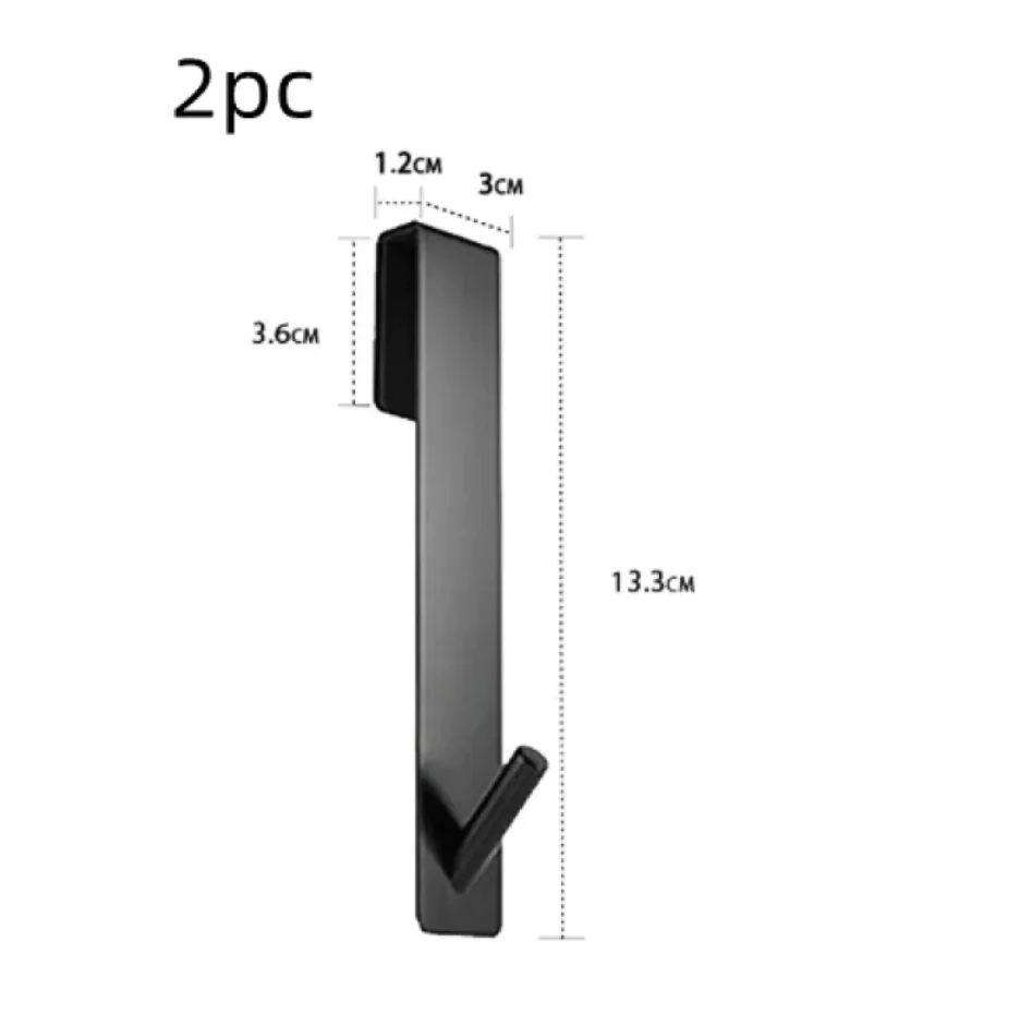 Punch-Free Stainless Steel Bathroom Hook - Image 10