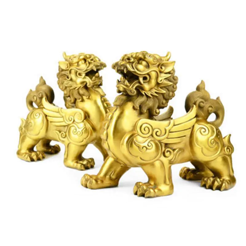 Pure Copper Pixiu Wealth Decor for Home and Office - Image 4