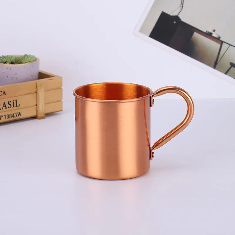 Pure Copper Straight Cup Handle for Outdoor Sports - Image 3