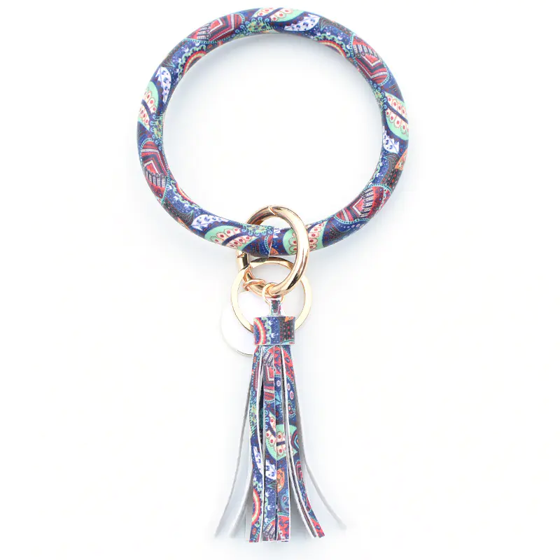 Pure Leather Tassel Pendant Bracelet - Image 14