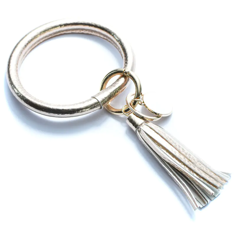 Pure Leather Tassel Pendant Bracelet - Image 18