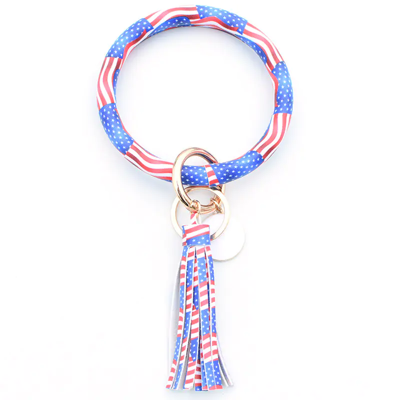 Pure Leather Tassel Pendant Bracelet - Image 3
